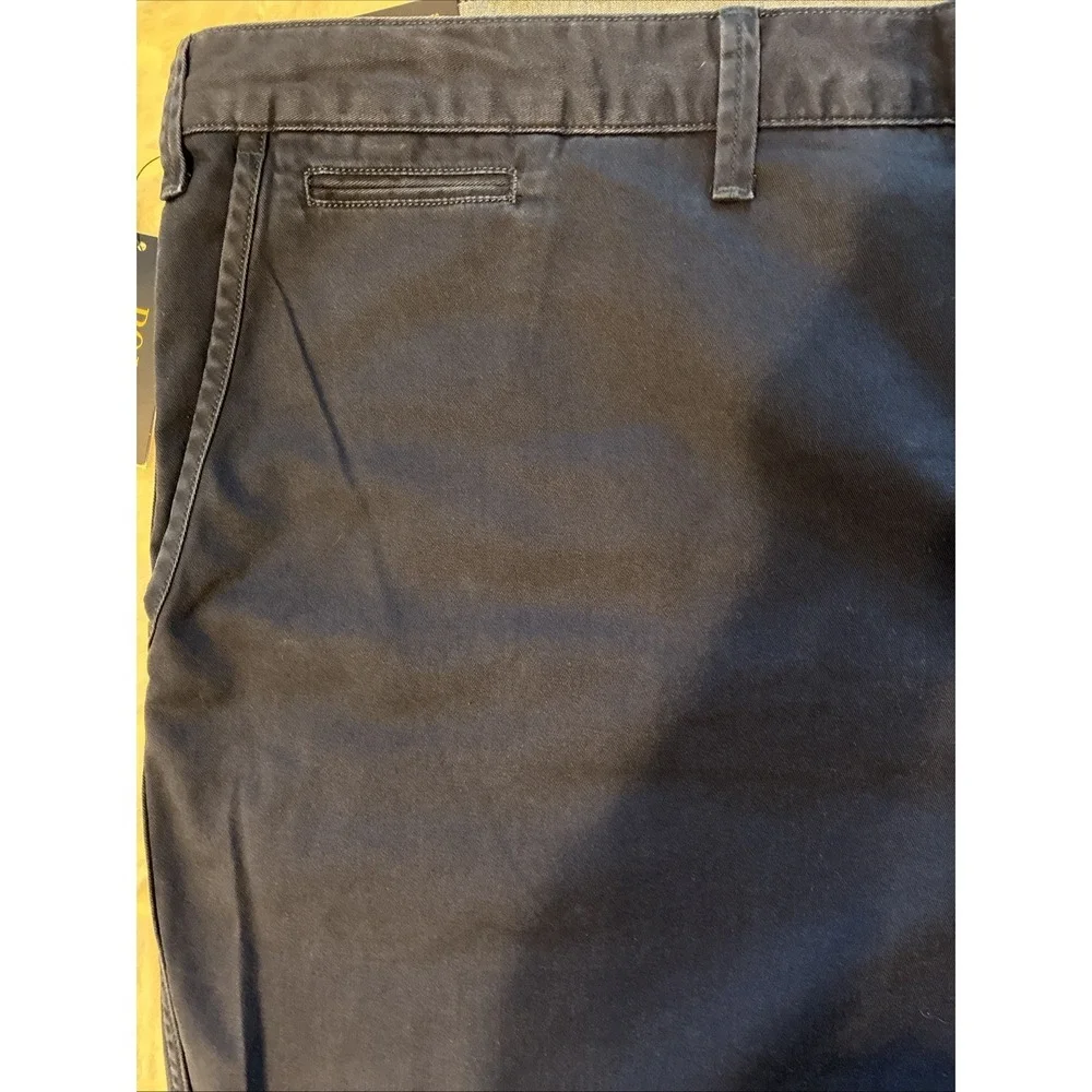 Polo Ralph Lauren Shorts Mens 46B Navy Classic Fit Chino Dress Flat Front Cotton